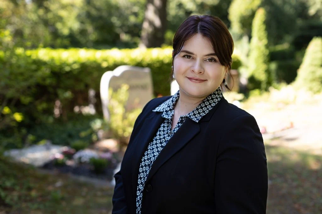 Mariessa Luisa Franke, Inhaberin von Franke Bestattungen